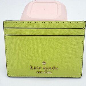 Kate Spade Yellow Card Holder